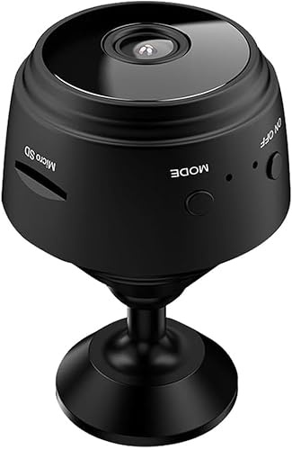 A9 Wifi Minikamera Hd 1080p Trådlös Videobandspelare Röstinspelare Säkerhetsövervakningskamera Smart Hem För Spädbarn Och Husdjur, White