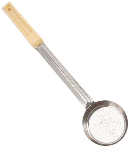 CIYODO Cucchiaio Dosatore in Acciaio per Salsa Pizza con Piatto per Controllo Porzioni Cucchiaio Porzionatore per Salse e Condimenti Design e Facile da Usare