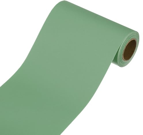 sourcing map Borde de papel pintado, bordes de papel tapiz para despegar y pegar, 3.9 x 196 pulgadas, cinta autoadhesiva para marco de espejo para decoración de cocinas, dormitorios y baños, color