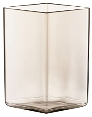 Iittala Ruutu 1052180 Glass Vase Linen