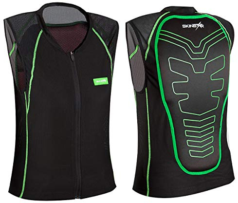 SkinStar SUPER Vest Rückenprotektor Protector Ski Snowboard Sicherheitsweste Rückenschutz