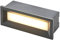 Lucande LED Applique extérieure Lachlain (Moderne) en Gris Aluminium (1 lampe,à), encastrable pour l’extérieur applique mur extérieur/mur de la maison terrasse & balcon