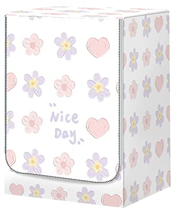 Odot Copri Lavatrice Esterni, Coprilavatrice da Esterno Impermeabile, Copertura per Lavatrice e Asciugatrice con Aperture Frontali, Antipolvere Anti Sunlight (L-capacità 10,5~12 kg,Fiore Rosa)