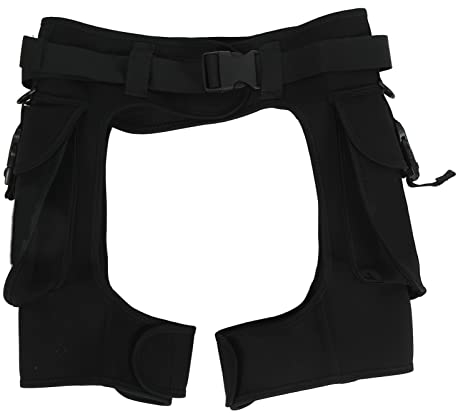2,5 Mm Tauchshorts Mit Offenem Schritt, Kurze Neoprenanzughose, Neoprenanzug-Shorts Mit Tasche, Tauchgewichte Zur Aufbewahrung Beim Tauchen(M)