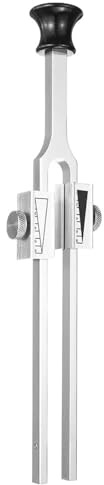Stämgaffel stämgaffel aluminiumlegering C64Hz C128Hz justerbar stämningsgaffel musikinstrument tillbehör