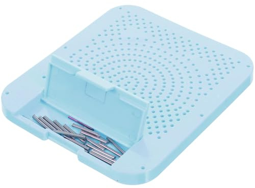 Veemoon Set Tavole per Quilling Spillo in Acciaio Inox e Materiale ABS, Strumento Portatile per Lavori di Carta Fai da Te, Utensile Resistente per Artigianato Creativo