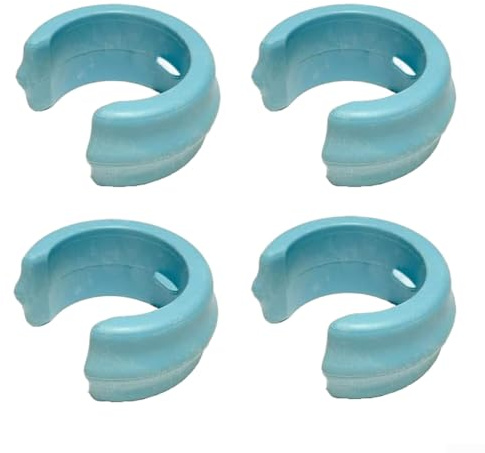 Peso de la manguera de limpieza de piscina, 4 piezas de plomos resistentes para W83247 X70105 K12454 – Contrapesos antiflotador mantienen la manguera sumergida – Plástico se adapta a la mayoría de