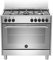 Bertazzoni La Germania Americana AMN965EXV cucina Piano cottura Acciaio inossidabile Gas A