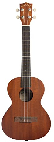 Kala MK-T -Ukulele Tenore con Corde in Nylon, Bambini e Adulti a 4 Corde in Mogano e Palissandro per Professionisti e Principianti, Scuola Media - Strumenti Musicali, Finitura Satinata