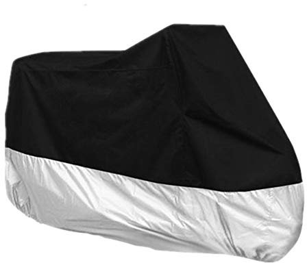 Mobility Scooter Covers Carpa para motocicleta Moto Cover Impermeable Mobility Scooter Cover Scooter Cover Funda impermeable para Mobility Scooter Motorcycle Covers Black Silver,104 little surprise