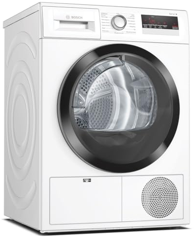 Bosch WTN85V08FR Série 4, Sèche-linge à condensation, 7kg, 112 L, Design Antivibration, Blanc