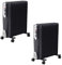 2500W 11 Fin Oil Filled Radiator, 3 Heat Settings and Thermostat Timer, Overheat Safety Cut-off, 2.5kw Portable Heater with Quiet Operation, Black (2)