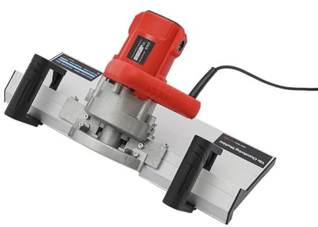 Tagliapiastrelle 1200 W, sega elettrica per piastrelle con angolo di smussatura di 43°, affettatrice a umido per piastrelle con pompa ad acqua, 13000 giri/min per bordi precisi