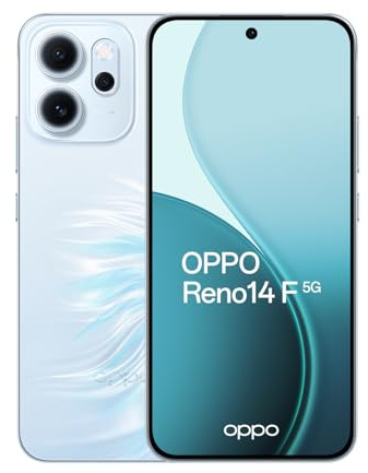 Oppo Reno14 F 5G CPH2743 Europe 256GB 8GB Opal Blue Egg