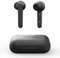 Urbanista Paris True Wireless Kopfhörer. 20H Spielzeit Kabellose Ladetasche, Bluetooth 5.0, Geräuschdämpfende Kopfhörer mit Touch-Steuerung + eingebautem Mikrofon, kompatibel Android und iOS - Schwarz