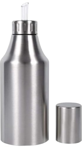 VIFER Botella Dispensadora de Aceite de 1000ml, Aceitera de Acero Inoxidable Botella de Fugas de Oliva Dispensador de Aceite Herramientas de Cocina