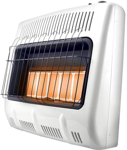 30,000 BTU Vent Free Radiant Dual Fuel Heater