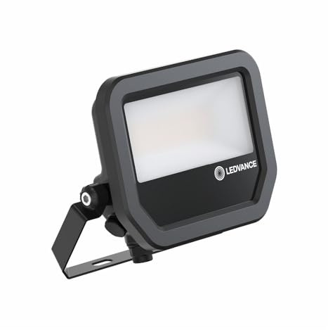 Ledvance Proiettore - Riflettore alogeno LED 17W 3000K IP66 ha portato proiettore per esterno ha portato impermeabile ha portato 230v ha portato proiettore proiettore
