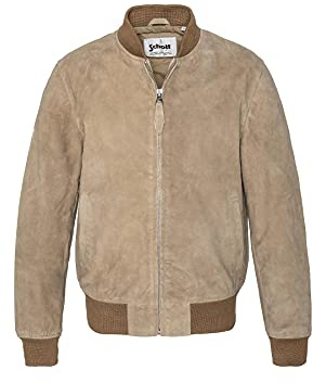 SCHOTT NYC Homme Lc300 Blouson, BEIGE, L EU