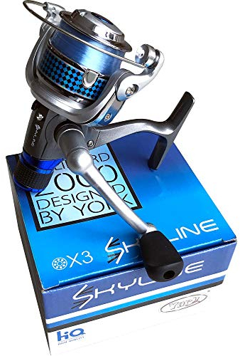 York Angelrolle Skyline RD 2000 Heckbremse mit Schnur bespult