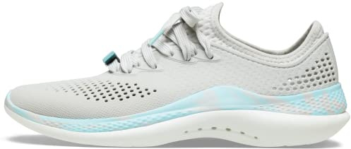Crocs Femme LiteRide 360 Marbled Pacer Chaussures, Pearl White/Multi, 34/35 EU