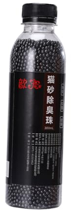 VANZACK 4 1 Katzenstreu Katzenstreu & Einbruch Katzenstreu Einbruch Geruchsentferner für Haustierstreu -Perle -Kügelchen für Katzenstreu Aktivkohle