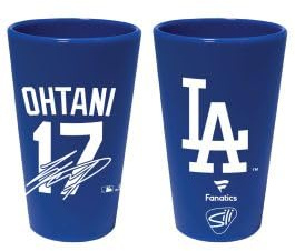 Los Angeles Dodgers - Bicchiere da pinta in silicone Shohei Ohtani, 473 ml