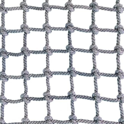 Kletternetz Kinder Outdoor, Kletternetz Outdoor für Kinder Klettern Hängebrücke Spielturm, Schnurstärke 10 mm, Maschenweite 15x15 cm, Schutznetz Seilnetz Kletternetz für Outdoor Spielplatz 150x250 cm
