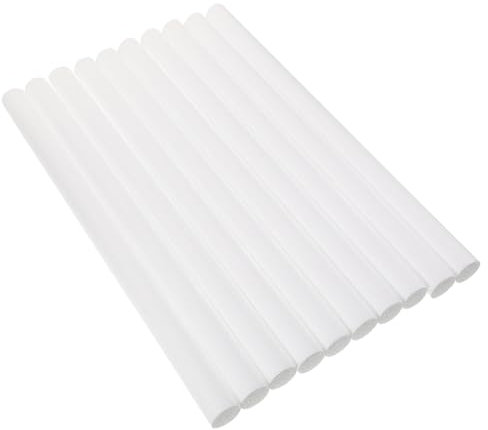 JECOMPRIS 10piezas Tiras Acolchadas De Espuma Cilíndrica para Protección Muebles y Sellado De Huecos Relleno Aislante para Sofá y Proyectos Construcción Pack