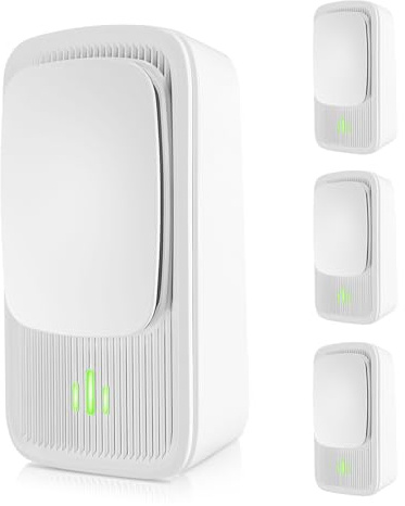 Plug In Negative Ion Air Purifier – 4 Pack Quiet Three-speed Adjustment Air Ionizers, Mini Air Fresheners for Home, Bedroom, Office, Kitchen, Portable Odor Eliminator for Smoke, Dust, Pet Smell