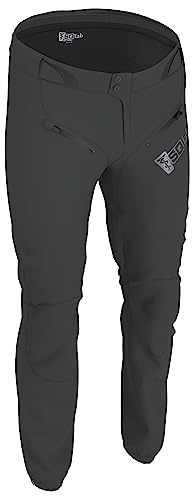 SQlab SQ-Pants ONE10, MTB Tour & Travel Fahrradhosen, Schwarz, M Lang