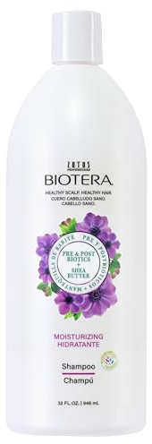 Biotera Moisturizing Shampoo | Hydrates & Moisturizes Dry, Medium, Fine Hair | Microbiome Friendly | Vegan & Animal Test Free | Paraben Free | Color-Safe | 32 Fl Oz