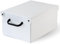 Lavatelli Aufbewahrungsbox aus Karton, Geschenkbox aus pappe mit deckel 25x35x17,5cm WEISS, KLEINE, 1 Stück Box aufbewahrung mit deckel für Kleidung, für Garderobe, für vakuumbeulteln