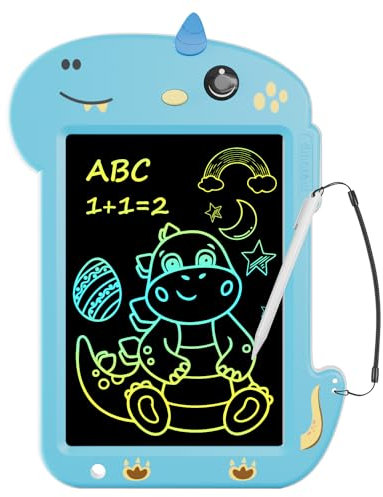 Tavoletta da Scrittura LCD, Electight Tavoletta da Scrittura con Schermo a Colorato per Bambini 3 4 5 6 7 Anni, Giocattoli Educativi per Bambini, Regali di Compleanno per Ragazzi e Ragazze, Blu