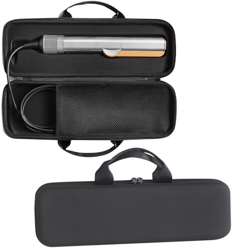 GENHH Borsa da Viaggio Compatibile per Dyson Airstrait HT01, Nera Borsa da Viaggio Portatile Antiurto per Dyson Airstrait