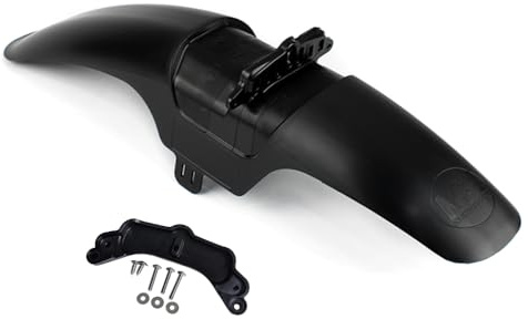 Mudhugger Evo Langes Vorderradschutzblech zum Anschrauben mit RockShox LYRIK/PIKE/PSYLO Adapter-Kit 69,8 cm - 73,7 cm MTB-Federgabel L 515 x B 90 mm