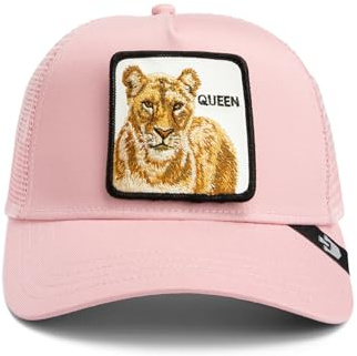 Goorin Bros. Trucker Cap The Queen Lioness Pink Rosa, Size:OneSize