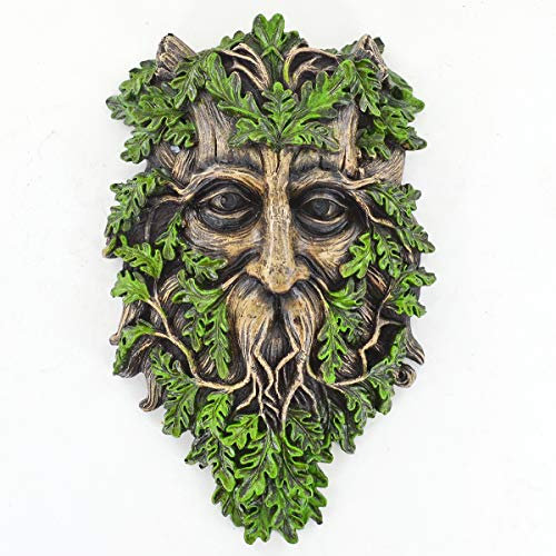 Fiesta Studios Arthur the Tree Ent Plaque pour jardin maison Wicca Celtic Pagan Magic Greenman Hauteur 23 cm