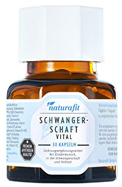 naturafit Schwangerschaft Vital Kapseln, 30 St. Kapseln
