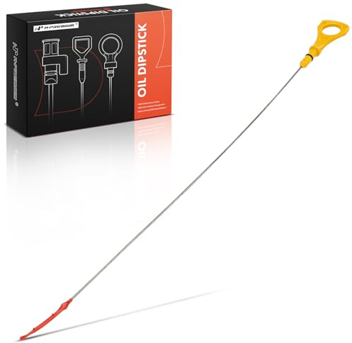 A-Premium Engine Oil Dipstick Compatible with Hyundai Genesis 2013-2016 (3.8L & 5.0L) & Genesis G80 2018-2020 (3.8L Only), Engine Oil Measuring Rod Dip Stick