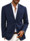 PJ PAUL JONES Giacca da Uomo con Risvolto Giacca Elegante Casual da Lavoro Leggera e Sottile Indigo Blue L