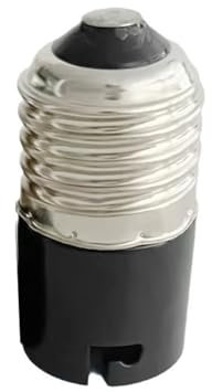 GMBYLBY Protegge Portalampada da E27 A B22 Adattatore per Lampadina Supporto A Baionetta Sicuro per Presa Elettrica Standard per Lampade