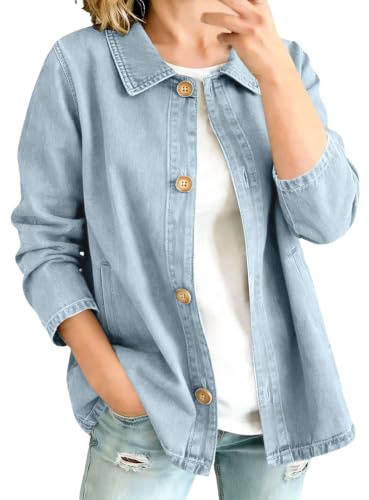 Generisk mockajacka kort dam, tunn jacka dam sommar lång fritid quiltad jacka sommarjacka jacka stretchig baseball jacka casual jeansblazer regnjacka jeansblazer jeansskjorta klassisk fritid