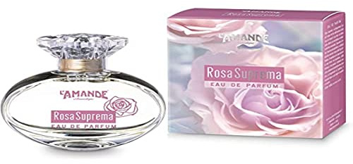 L'AMANDE - Färsk och delikat damparfym med anteckningar av kamomill och bergamott, högsta rosa damparfym 50 ml
