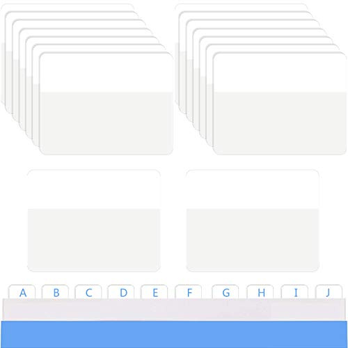 Sticky Index Tabs Page Marker Pop-up Page Flags Notes Tabs, 1.6 x 2 Inch, White (400 Pieces)