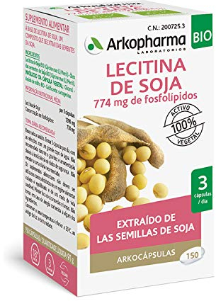 LECITINA DE SOJA 150arkocapsulas. BIO