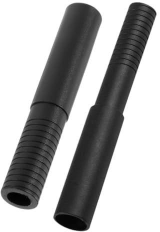 HONITANO 2 Piezas Extensores de Eje para Palos de Golf Extensión Telescópica Portátil con Inserción Roscada Accesorios Duraderos para Clubes de Golf al Aire Compatible con Varillas de