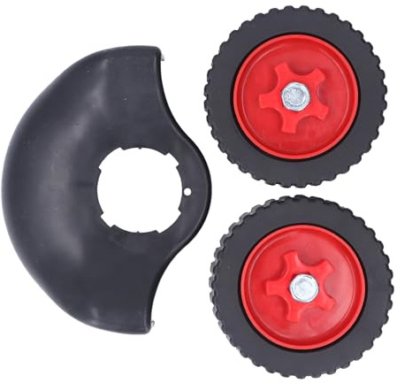 MasYosh Roue de Support de Coupe-Herbe, Roue Auxiliaire en Nylon ABS Stable pour Outils de Jardin, avec Une Conception Compacte et Légère pour Une Utilisation en Extérieur