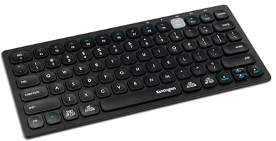 Kensington Multi-Device Dual Wireless Compact Keyboard Black Bluetooth QWERTY UK English