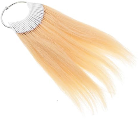 VINTORKY Nuancier De Test De Couleur De Cheveux Échantillons De Teinture Capillaire 30 Mèches Naturelles Mèches Résistantes à La Décoloration Professionnels Et Amateurs Coiffure Polyvalente